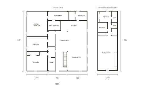 60 x 60 metal house plans|60x60 barndominium metal building.